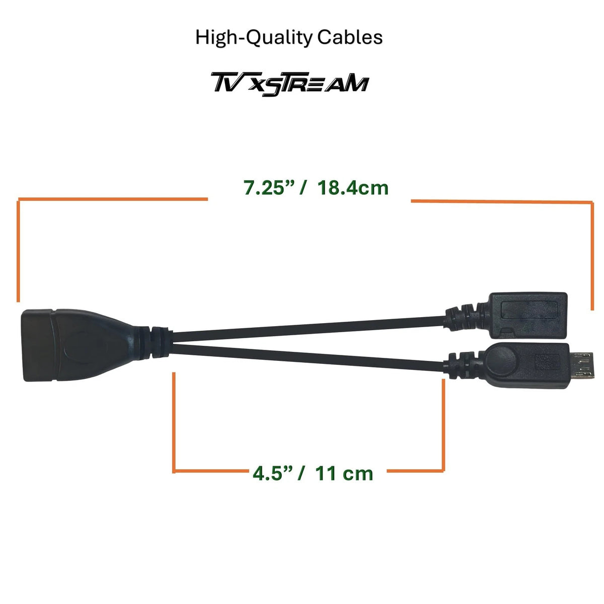 OTG Power Cable for Firestick 4K/4K Max/Lite/Cube/2nd Gen (2018–2023)