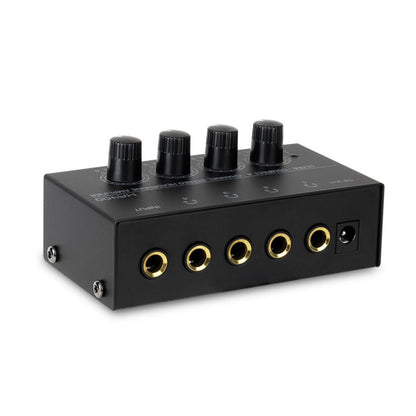 4 Channels Mini Stereo Headphone Amplifier for 12V Systems