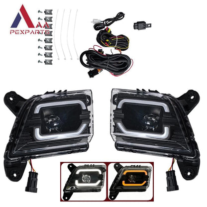 LED Fog Lights for Chevy Silverado 1500 (2019–2022) 84125494, 84962680