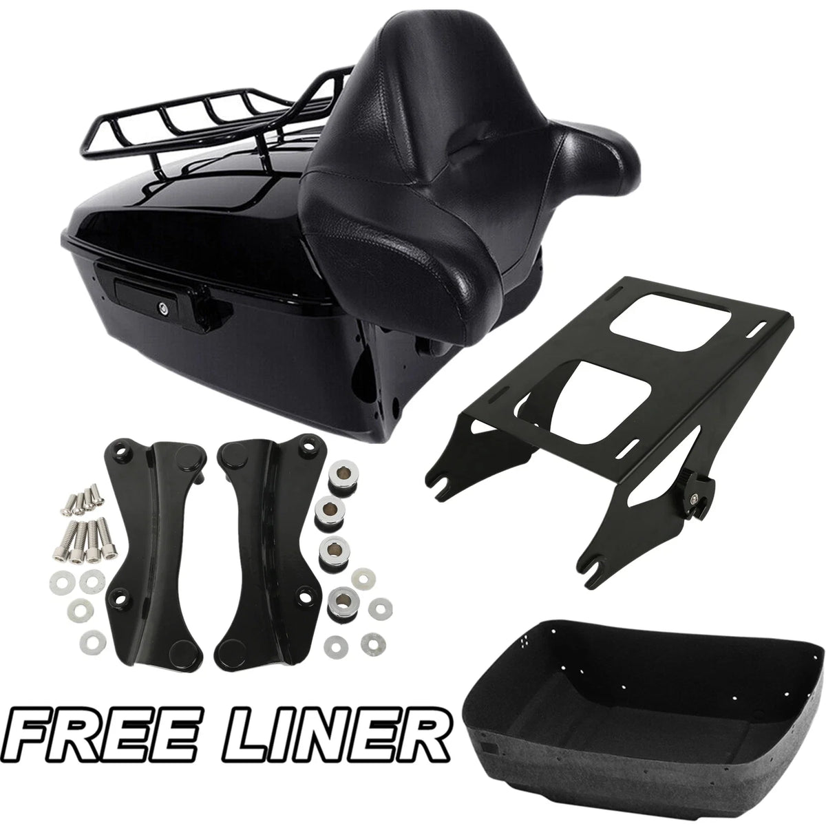Docking Kit Trunk Pad Mount for Harley Glide Touring 2014–2026