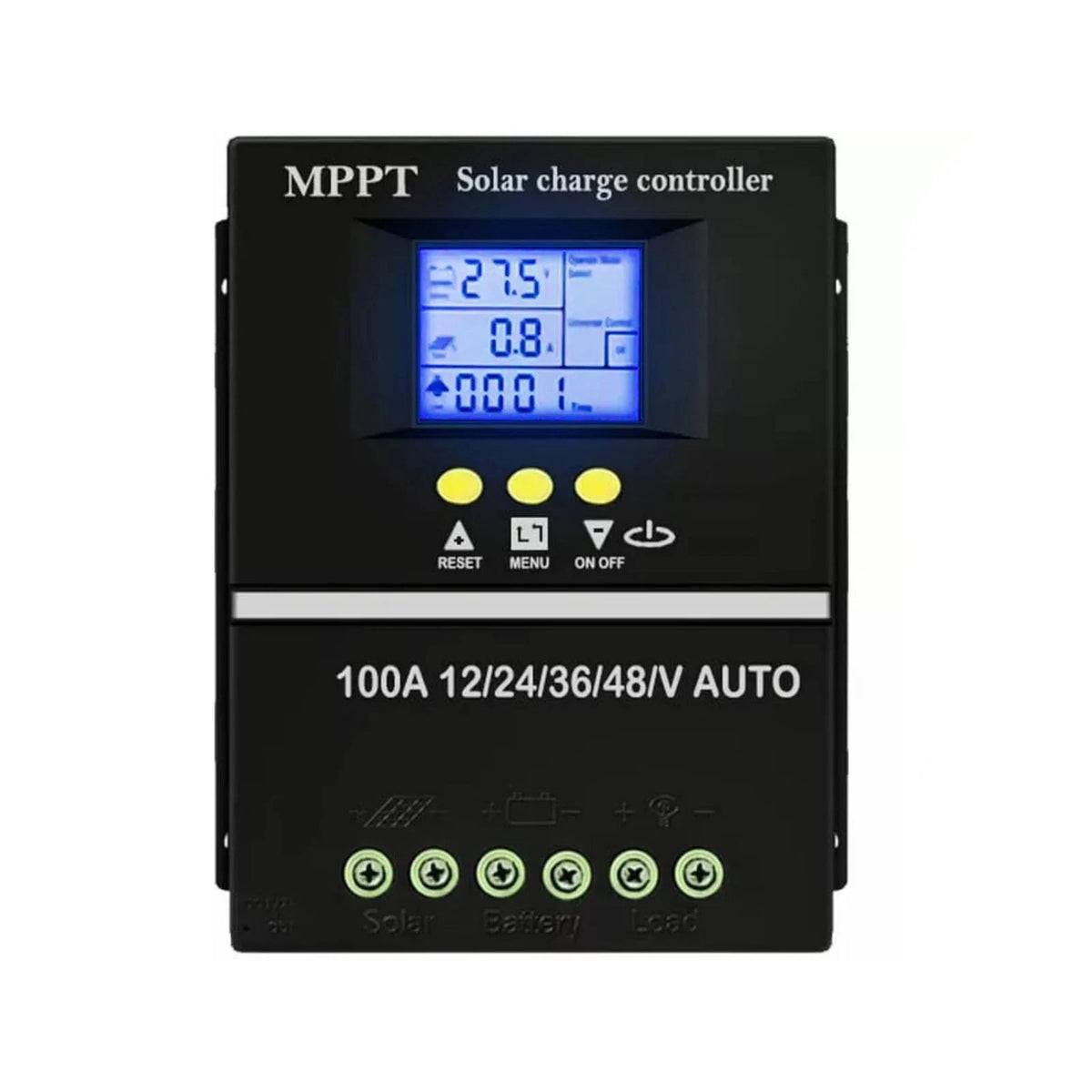 100A MPPT Solar Charge Controller for 12V/24V/36V/48V Systems