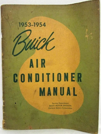 Air Conditioning Service Shop Manual for Buick (1953–1954)