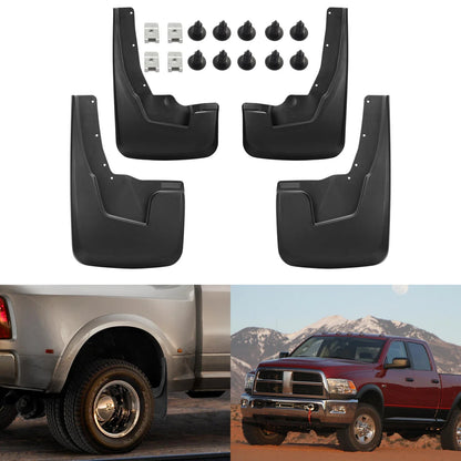 Set of 4 Mud Flaps for 2019–2024 Dodge Ram 1500