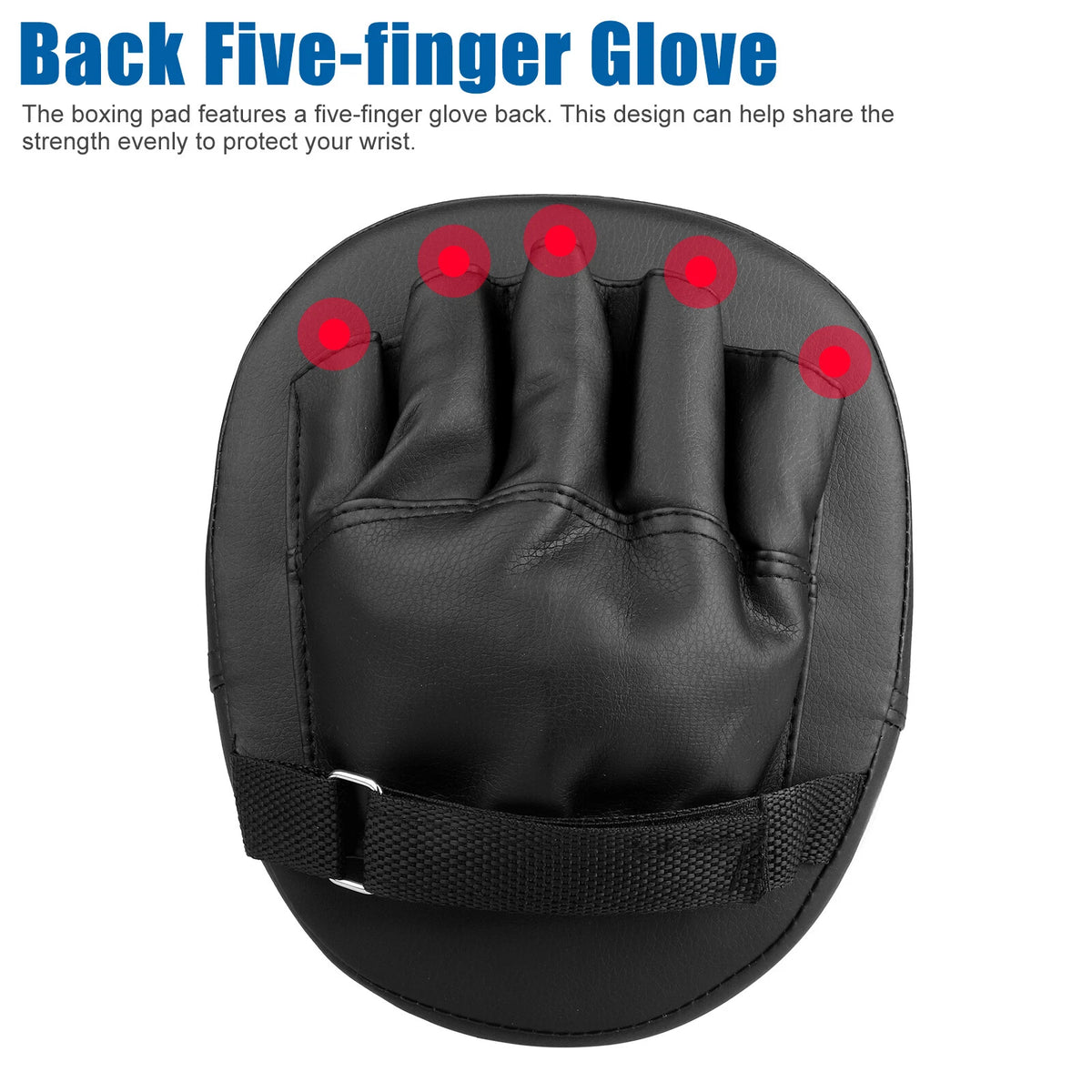 2Pcs MMA Boxing Punching Mitts Sparring Gloves Training Pads