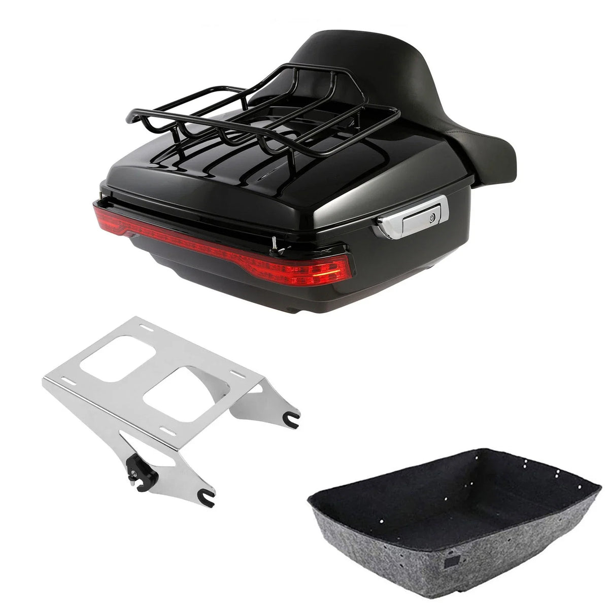 Tail Light Mount Rack for Harley Touring Motorcycles 2014-2026