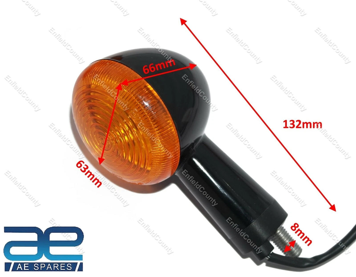 Trafficator Indicator Assembly Pair for Royal Enfield Hunter 350