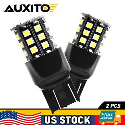 7443 7440 LED Backup Light Bulbs - 2X for Hilux N70 by Toyota