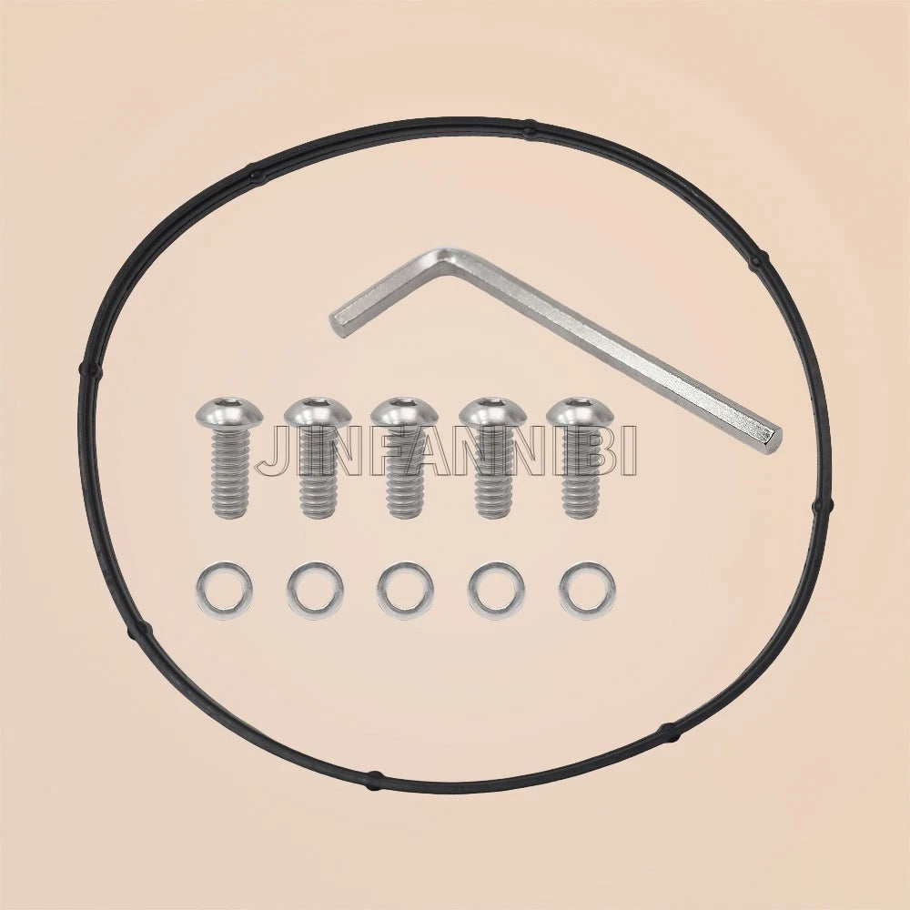 Clutch Cover Bolts Kit for Harley Dyna FXDWG Softail Tri Glide CVO (17369-06, 1062)