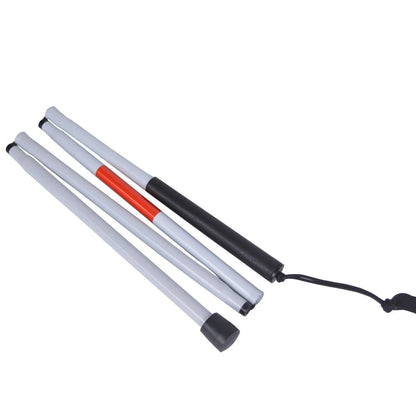 Folding Blind Cane Reflective Red for (Pack of 1)