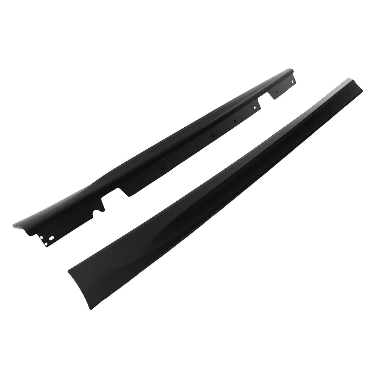Black Side Skirt Extension Panel for 2006-2011 BMW 3-Series E90 E91
