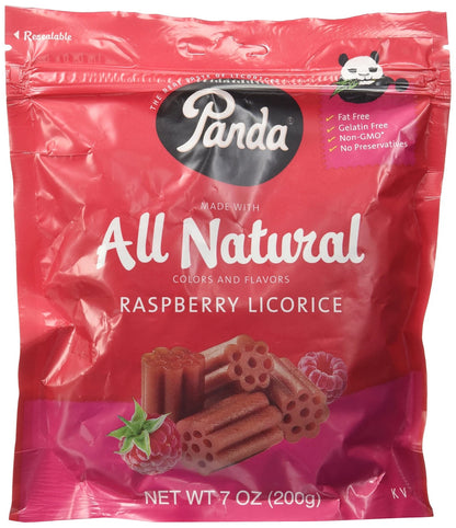 Raspberry Licorice 7 Oz for Panda (Pack of 1)