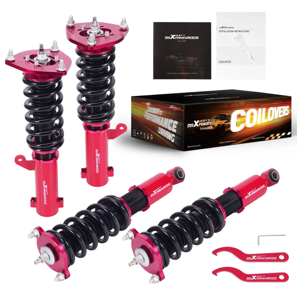 Coilover Shocks 24 Way Damper Lowering Kit for Mitsubishi Eclipse (2000-2005)