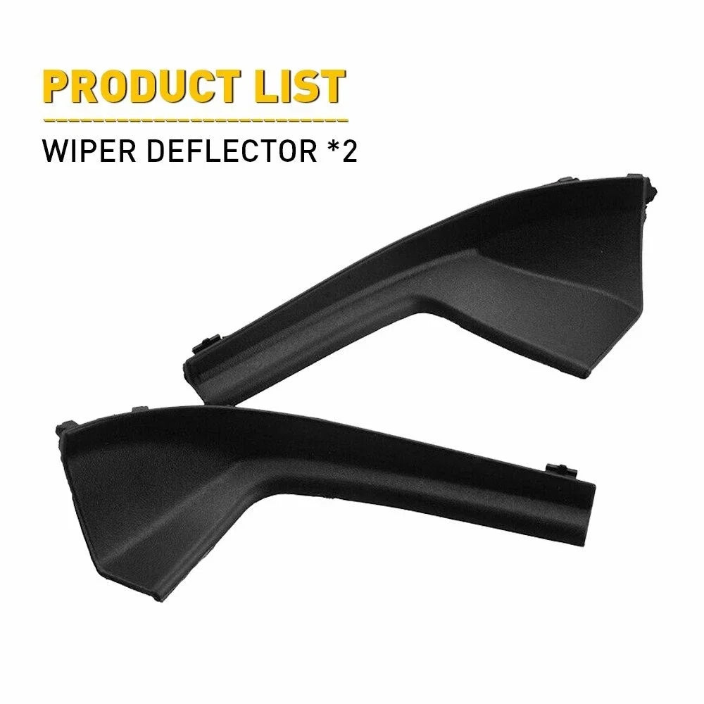 Set of 2 Outer Cowl Grille Covers for Nissan Versa (2007–2012)