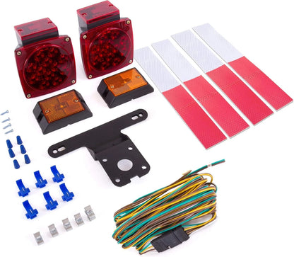12V LED Trailer Lighting Kit for Safety (Complete Submersible Solution)