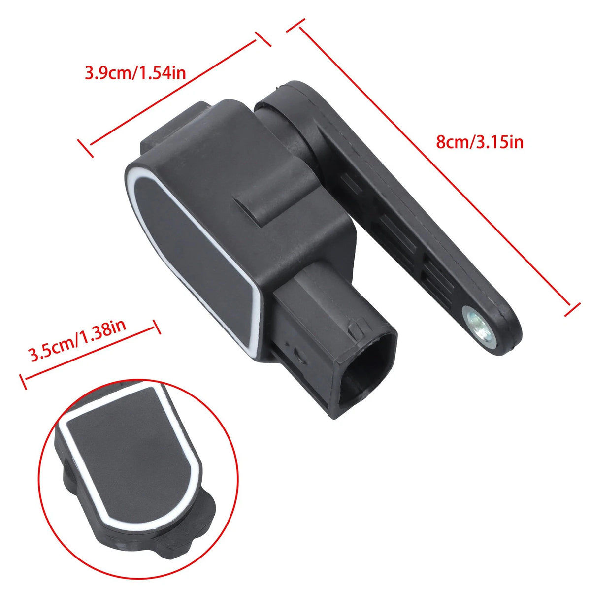 Front Rear Suspension Headlight Level Sensor for BMW X5 (2007–2013) BCK77187K, 37146778815, 37146785207, 37146853753
