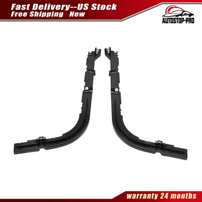1 Pair Rear Lower Bumper Bracket for Dodge Challenger (2008–2023) 68024340AF, 68024341AF