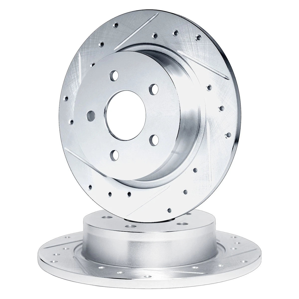 2X Brake Discs WGPN1-76121 for Toyota Matrix Vibe (2009–2013) AWD Rear