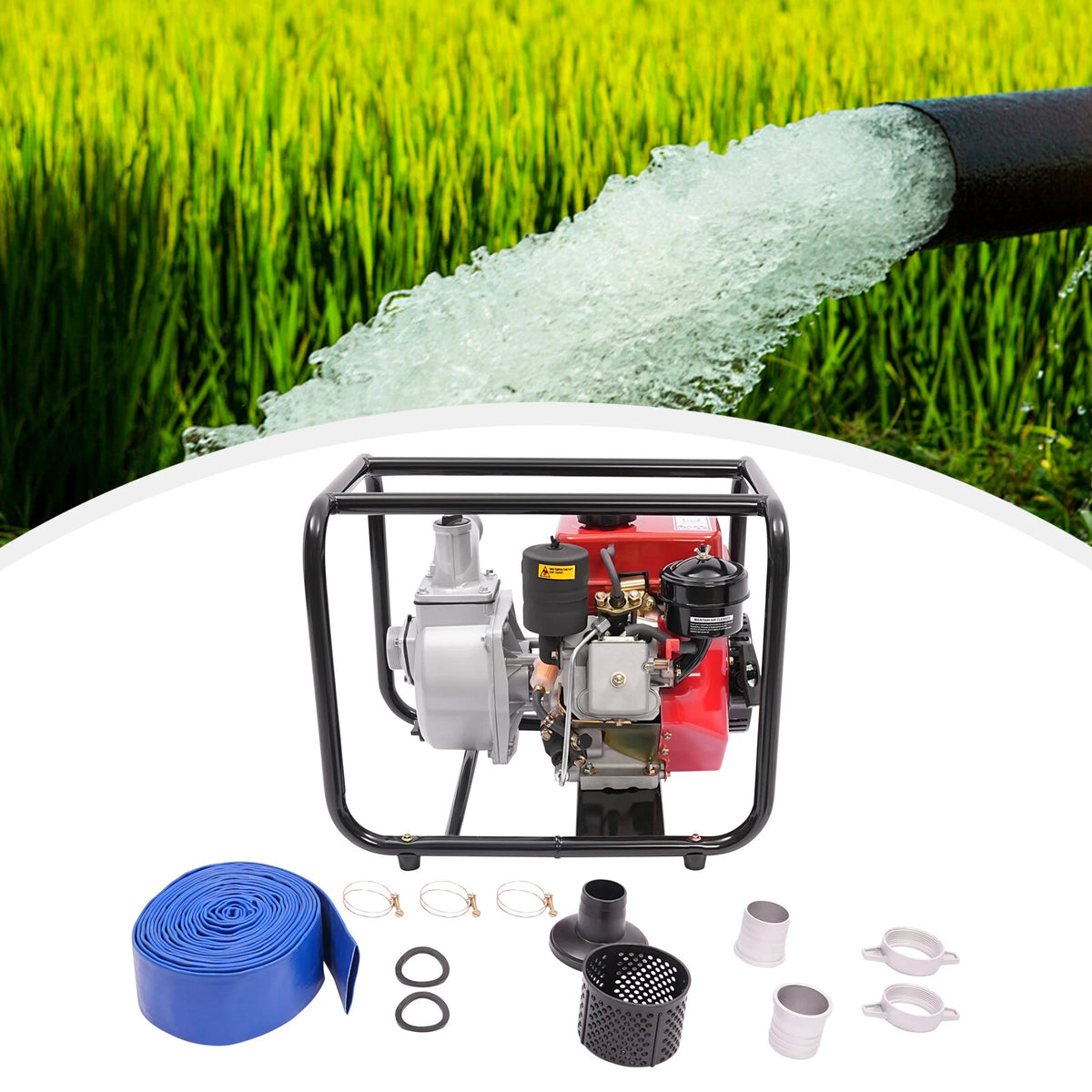 Water Pump for Modern 196CC (4-stroke, Single-cylinder)