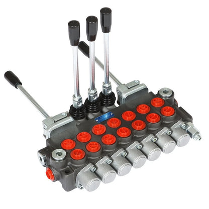 7 Spool Hydraulic Directional Control Valve 11GPM for