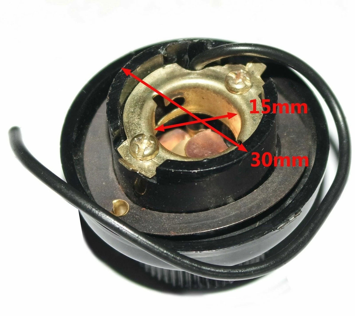 Inspection Panel Lamp Switch + 2 Bulbs for Triumph BSA Ariel