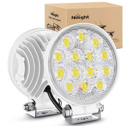 42W Marine LED Light for Nilight (Round, 4200LM)