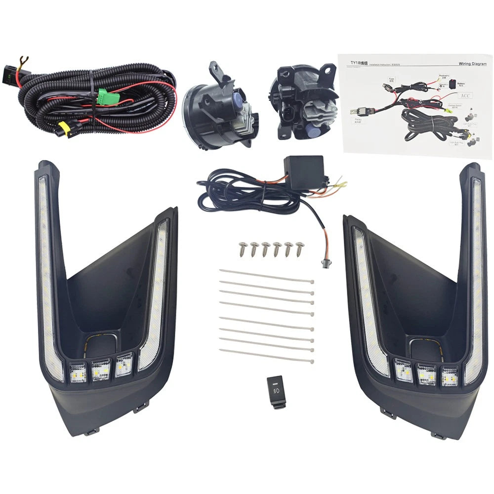 LED DRL & Fog Lights Kit for Honda Civic Sedan Hatchback (2022–2024)
