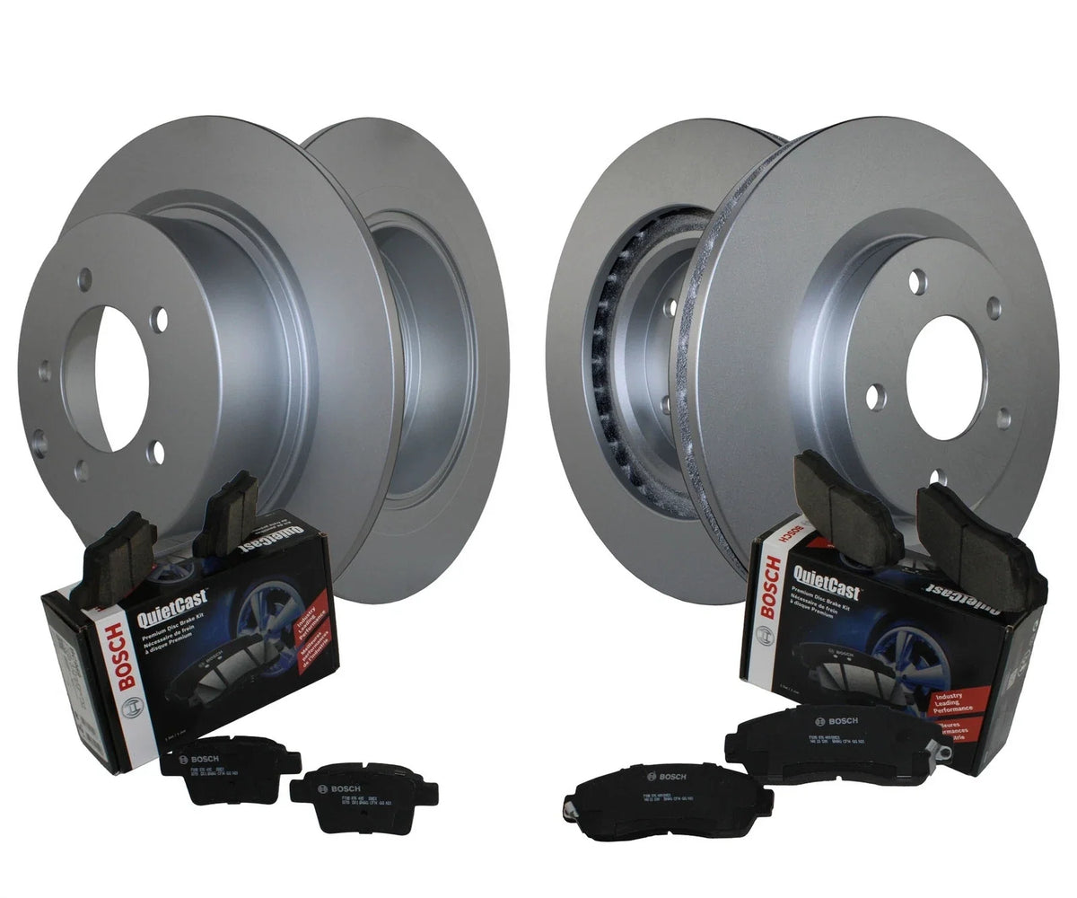 Brake Kit with Disc Rotors & Bosch Ceramic Pads for Jeep Dodge Chrysler