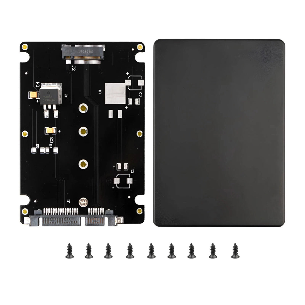 M.2 NGFF to 2.5" SATA Converter Enclosure for Win/Linux