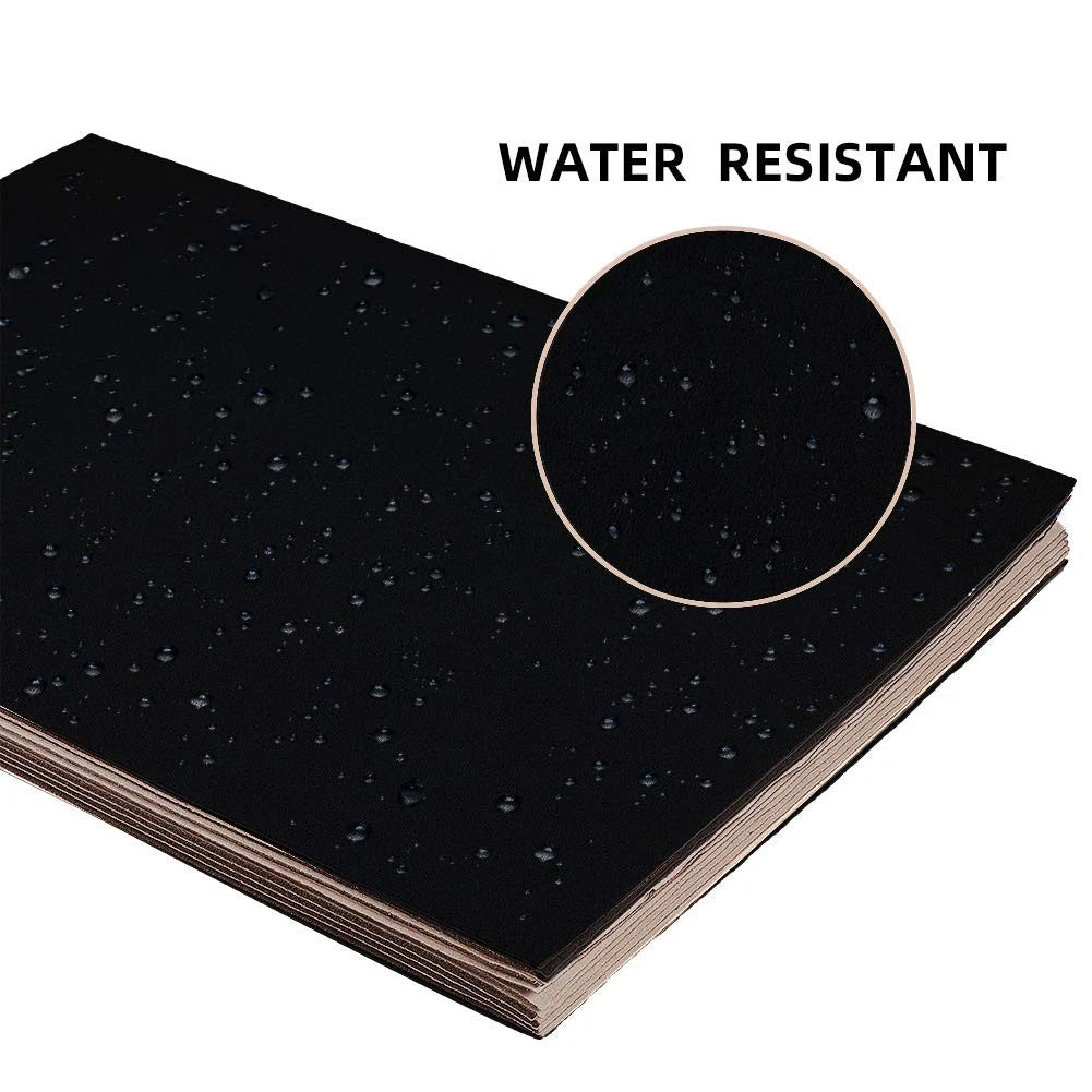 18PCS Velvet Fabric Adhesive Back Sheets A4 (8.3" x 11.7")