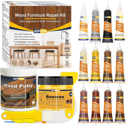 21-Piece Wood Furniture Touch-Up Kit - 12 Color Options