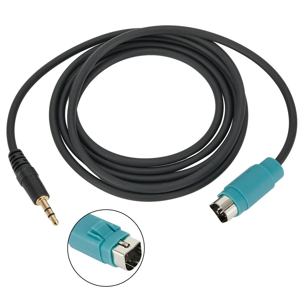 Black Cable Adapter for ALPINE CDA-9884 (Car Cable Accessories)
