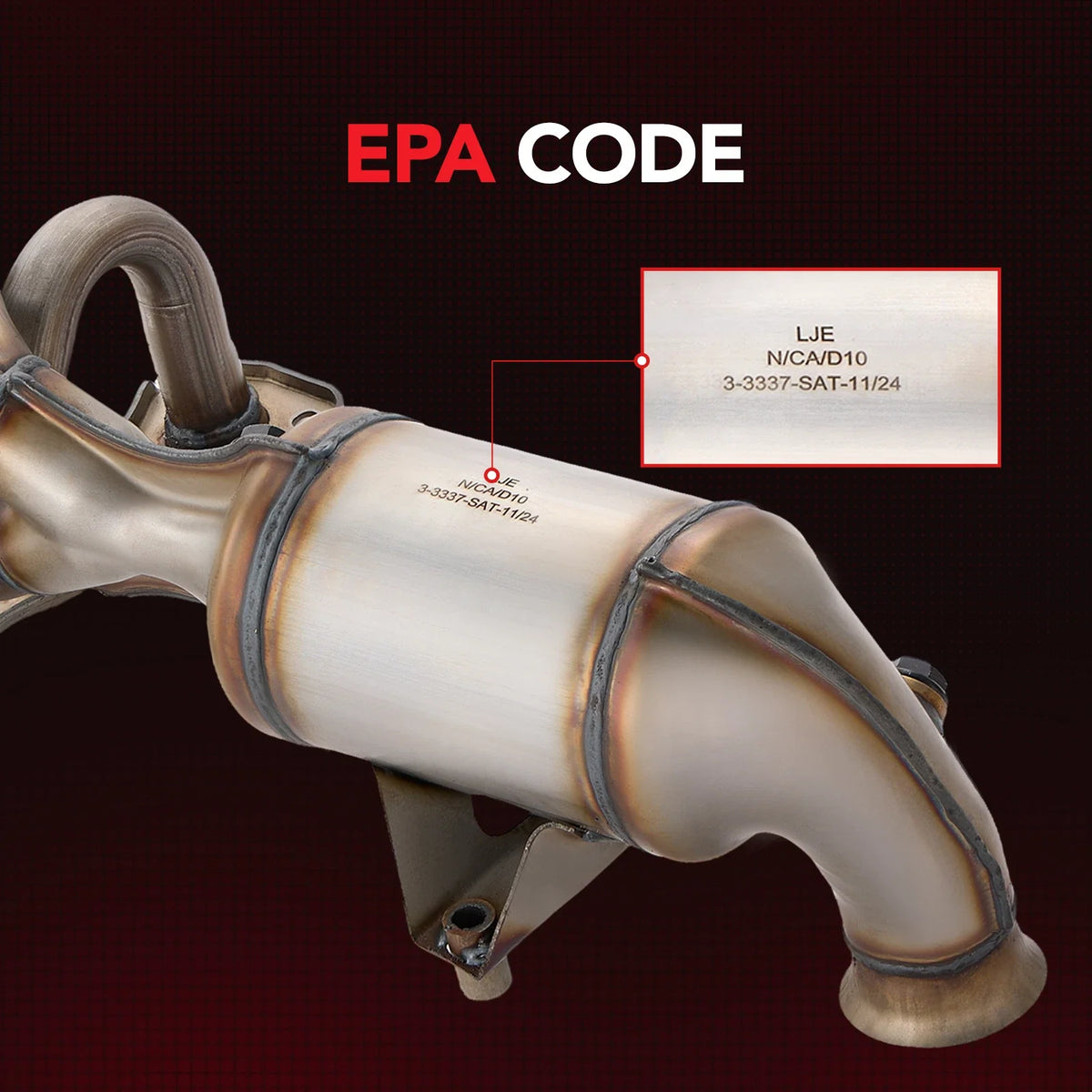 Front Catalytic Converter with Exhaust Manifold for Mini Paceman (2013–2016)