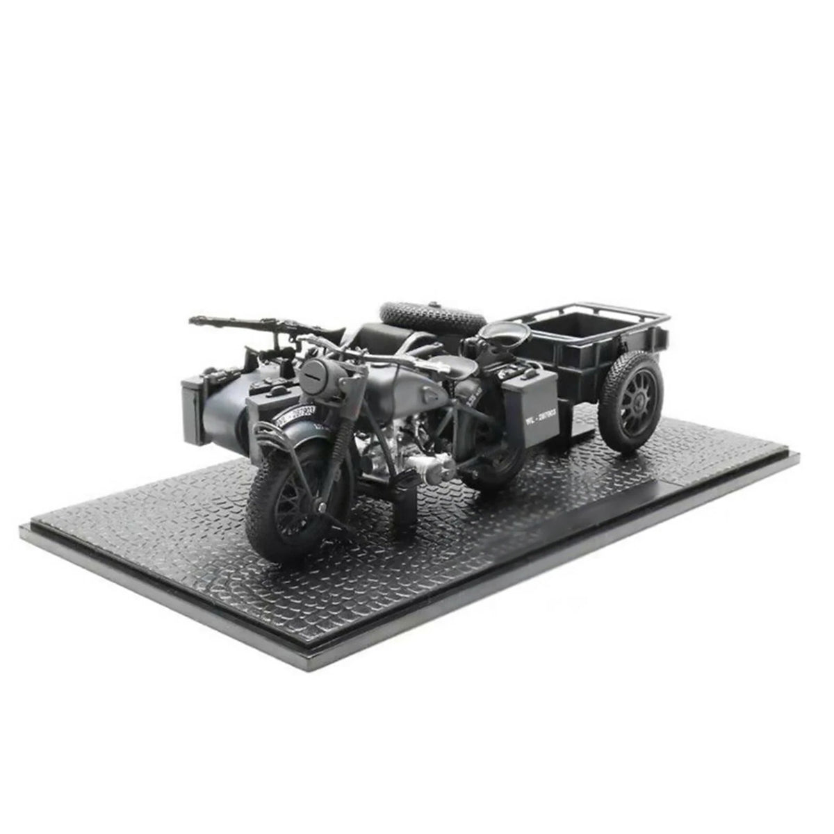 1/24 Scale German WWII R75 Panzerfaust 30 Motorcycle Model