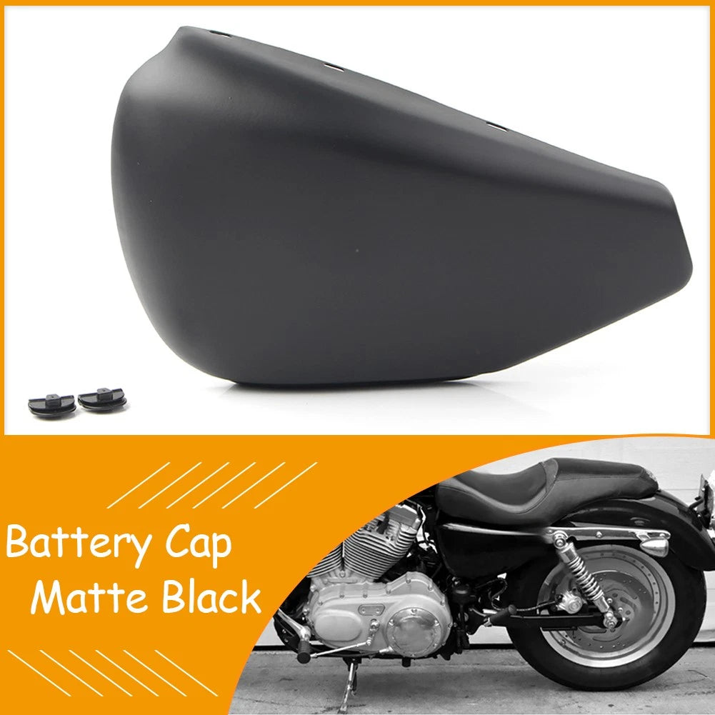 Battery Cover Cap for Harley Sportster XL883/1200 (2004–2023) Matte Black