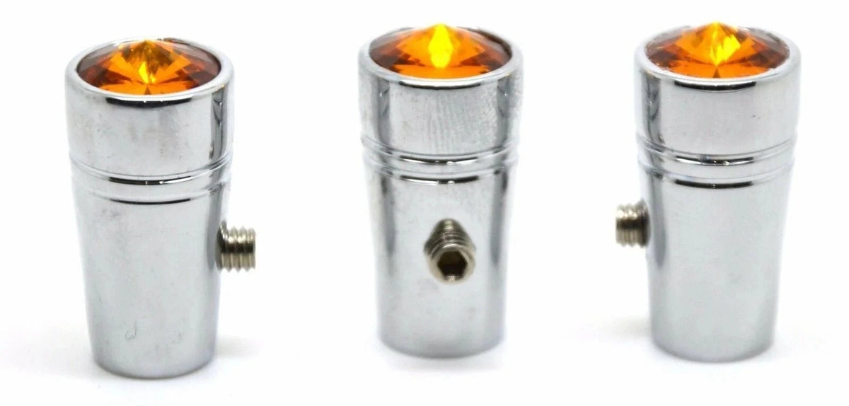 Toggle Switch Extensions for Peterbilt (Amber, Chrome, UP#40211)