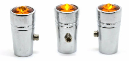 Toggle Switch Extensions for Peterbilt (Amber, Chrome, UP#40211)