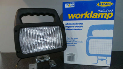 Dual Voltage Worklamp RCV9550 for Automotive Applications (Rectangular Halogen)