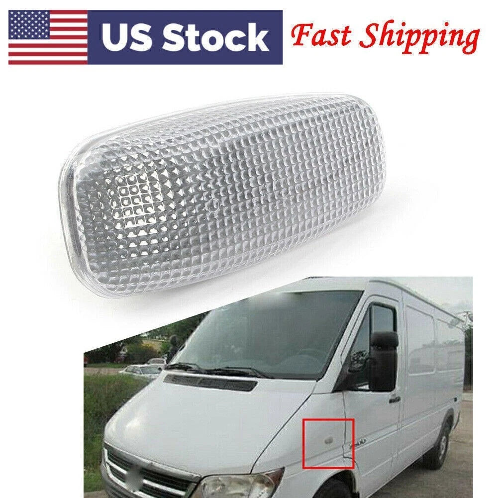 Turn Signal Side Repeater Light Lens for Dodge Sprinter 2500 3500 (2003–2006)