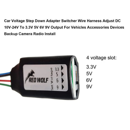 Backup Camera Install DC-DC Step Down Converter (2010–2023)