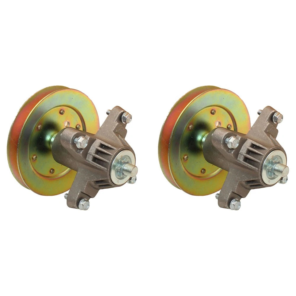 2X Spindle Assembly w/ Pulley for Cub Cadet (Fits )