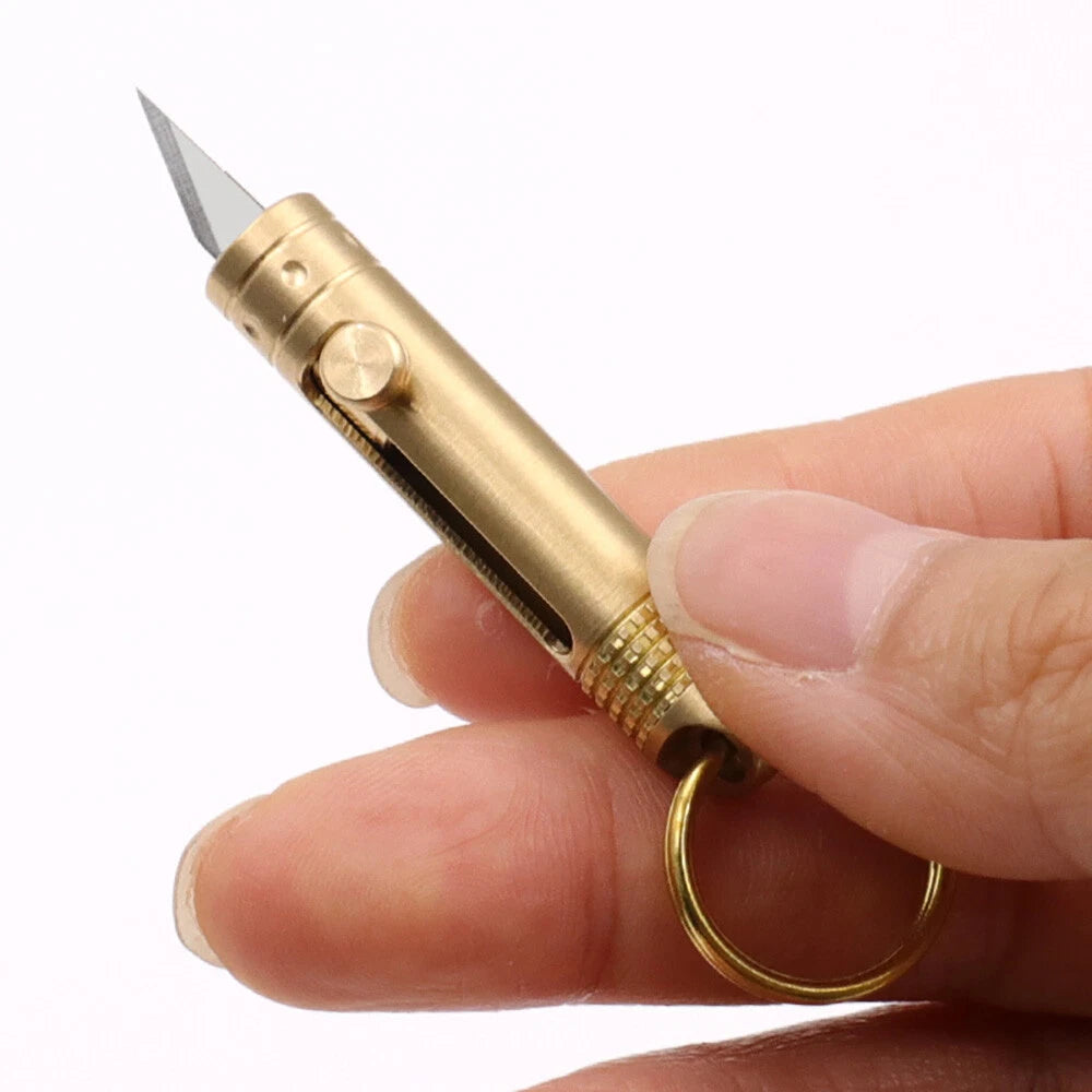 Pocket Knife Keychain Cutter for Mini Folding Blade (Portable)