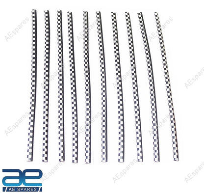 10Pcs Air Conditioner Outlet Decoration Strip for Universal Vehicles