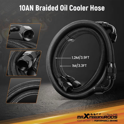 Universal 19 Row 10AN Engine Oil Cooler Kit