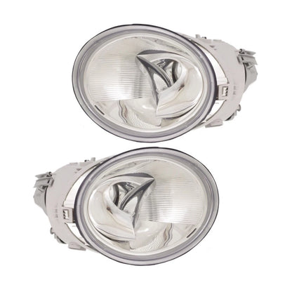 Headlight Pair for Volkswagen Beetle (1998–2005) PLX-M0-20-5446-00-CL360A55, VW2502106, VW2503106