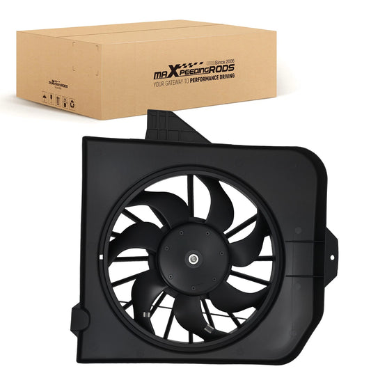 A/C Radiator Engine Cooling Fan Right Side for Chrysler Voyager (2001–2003) L5BPZI, 4809170AC, 4809170AE, 4809170AF, CH3113102, 610390