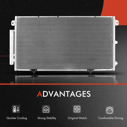 Cooling Kit: Aluminum Radiator & AC Condenser for Lexus RX300 (1999–2003) - 1640020130, 1640020140, 1640020190, 1640020200