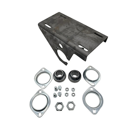1" Live Axle Swing Mount Assembly Kit for Mini Bike Go Karts (1879)