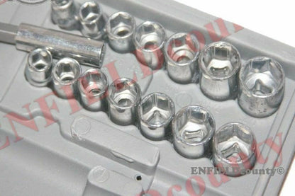 38 Pc Screwdriver and Socket Tool Kit for Auto Car Utility