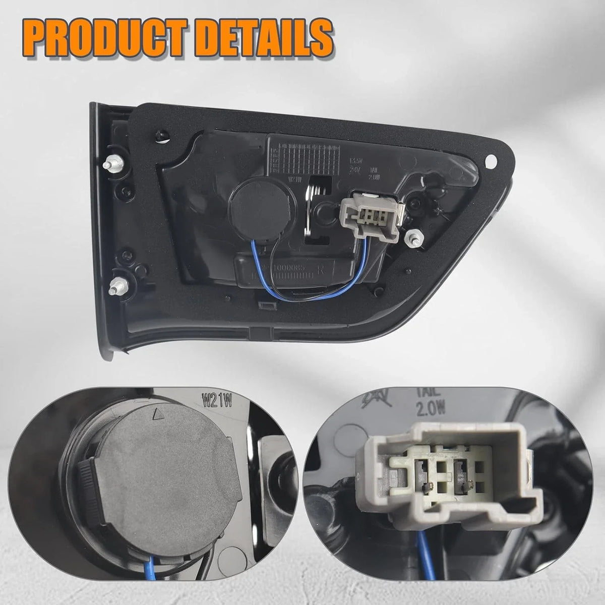 Right Passenger Inner Tail Light for Jeep Compass (2017-2026)