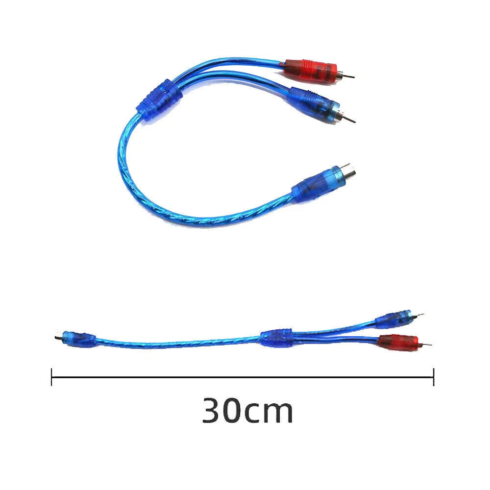 8Pcs RCA Y Splitter Audio Jack Cable Adapter for